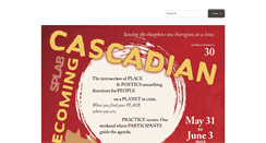 Desktop Screenshot of cascadiapoetryfestival.org